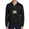 Super Sweats ® NuBlend ® 1/4 Zip Sweatshirt with Cadet Collar Thumbnail