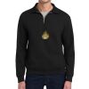Super Sweats ® NuBlend ® 1/4 Zip Sweatshirt with Cadet Collar Thumbnail