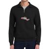 Super Sweats ® NuBlend ® 1/4 Zip Sweatshirt with Cadet Collar Thumbnail