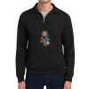 Super Sweats ® NuBlend ® 1/4 Zip Sweatshirt with Cadet Collar Thumbnail