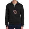 Super Sweats ® NuBlend ® 1/4 Zip Sweatshirt with Cadet Collar Thumbnail