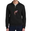 Super Sweats ® NuBlend ® 1/4 Zip Sweatshirt with Cadet Collar Thumbnail