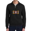 Super Sweats ® NuBlend ® 1/4 Zip Sweatshirt with Cadet Collar Thumbnail