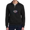 Super Sweats ® NuBlend ® 1/4 Zip Sweatshirt with Cadet Collar Thumbnail