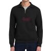 Super Sweats ® NuBlend ® 1/4 Zip Sweatshirt with Cadet Collar Thumbnail