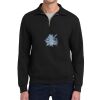 Super Sweats ® NuBlend ® 1/4 Zip Sweatshirt with Cadet Collar Thumbnail