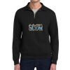 Super Sweats ® NuBlend ® 1/4 Zip Sweatshirt with Cadet Collar Thumbnail