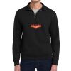 Super Sweats ® NuBlend ® 1/4 Zip Sweatshirt with Cadet Collar Thumbnail
