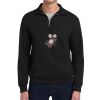 Super Sweats ® NuBlend ® 1/4 Zip Sweatshirt with Cadet Collar Thumbnail