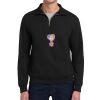 Super Sweats ® NuBlend ® 1/4 Zip Sweatshirt with Cadet Collar Thumbnail