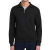 Super Sweats ® NuBlend ® 1/4 Zip Sweatshirt with Cadet Collar Thumbnail