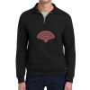 Super Sweats ® NuBlend ® 1/4 Zip Sweatshirt with Cadet Collar Thumbnail