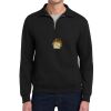Super Sweats ® NuBlend ® 1/4 Zip Sweatshirt with Cadet Collar Thumbnail
