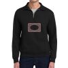 Super Sweats ® NuBlend ® 1/4 Zip Sweatshirt with Cadet Collar Thumbnail