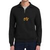 Super Sweats ® NuBlend ® 1/4 Zip Sweatshirt with Cadet Collar Thumbnail