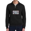 Super Sweats ® NuBlend ® 1/4 Zip Sweatshirt with Cadet Collar Thumbnail