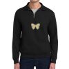 Super Sweats ® NuBlend ® 1/4 Zip Sweatshirt with Cadet Collar Thumbnail