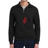 Super Sweats ® NuBlend ® 1/4 Zip Sweatshirt with Cadet Collar Thumbnail