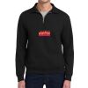 Super Sweats ® NuBlend ® 1/4 Zip Sweatshirt with Cadet Collar Thumbnail