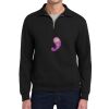 Super Sweats ® NuBlend ® 1/4 Zip Sweatshirt with Cadet Collar Thumbnail