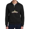 Super Sweats ® NuBlend ® 1/4 Zip Sweatshirt with Cadet Collar Thumbnail