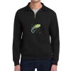 Super Sweats ® NuBlend ® 1/4 Zip Sweatshirt with Cadet Collar Thumbnail