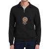 Super Sweats ® NuBlend ® 1/4 Zip Sweatshirt with Cadet Collar Thumbnail