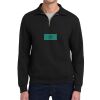 Super Sweats ® NuBlend ® 1/4 Zip Sweatshirt with Cadet Collar Thumbnail