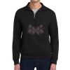 Super Sweats ® NuBlend ® 1/4 Zip Sweatshirt with Cadet Collar Thumbnail