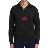 Super Sweats ® NuBlend ® 1/4 Zip Sweatshirt with Cadet Collar Thumbnail