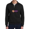 Super Sweats ® NuBlend ® 1/4 Zip Sweatshirt with Cadet Collar Thumbnail