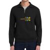 Super Sweats ® NuBlend ® 1/4 Zip Sweatshirt with Cadet Collar Thumbnail