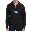 Super Sweats ® NuBlend ® 1/4 Zip Sweatshirt with Cadet Collar Thumbnail