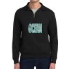 Super Sweats ® NuBlend ® 1/4 Zip Sweatshirt with Cadet Collar Thumbnail