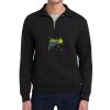 Super Sweats ® NuBlend ® 1/4 Zip Sweatshirt with Cadet Collar Thumbnail