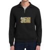 Super Sweats ® NuBlend ® 1/4 Zip Sweatshirt with Cadet Collar Thumbnail