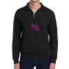 Super Sweats ® NuBlend ® 1/4 Zip Sweatshirt with Cadet Collar Thumbnail