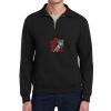 Super Sweats ® NuBlend ® 1/4 Zip Sweatshirt with Cadet Collar Thumbnail