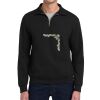 Super Sweats ® NuBlend ® 1/4 Zip Sweatshirt with Cadet Collar Thumbnail