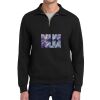 Super Sweats ® NuBlend ® 1/4 Zip Sweatshirt with Cadet Collar Thumbnail