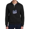 Super Sweats ® NuBlend ® 1/4 Zip Sweatshirt with Cadet Collar Thumbnail