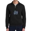 Super Sweats ® NuBlend ® 1/4 Zip Sweatshirt with Cadet Collar Thumbnail