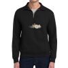 Super Sweats ® NuBlend ® 1/4 Zip Sweatshirt with Cadet Collar Thumbnail