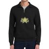 Super Sweats ® NuBlend ® 1/4 Zip Sweatshirt with Cadet Collar Thumbnail