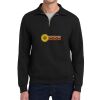 Super Sweats ® NuBlend ® 1/4 Zip Sweatshirt with Cadet Collar Thumbnail