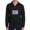 Super Sweats ® NuBlend ® 1/4 Zip Sweatshirt with Cadet Collar Thumbnail