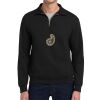 Super Sweats ® NuBlend ® 1/4 Zip Sweatshirt with Cadet Collar Thumbnail