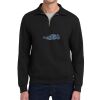 Super Sweats ® NuBlend ® 1/4 Zip Sweatshirt with Cadet Collar Thumbnail