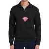 Super Sweats ® NuBlend ® 1/4 Zip Sweatshirt with Cadet Collar Thumbnail