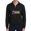 Super Sweats ® NuBlend ® 1/4 Zip Sweatshirt with Cadet Collar Thumbnail